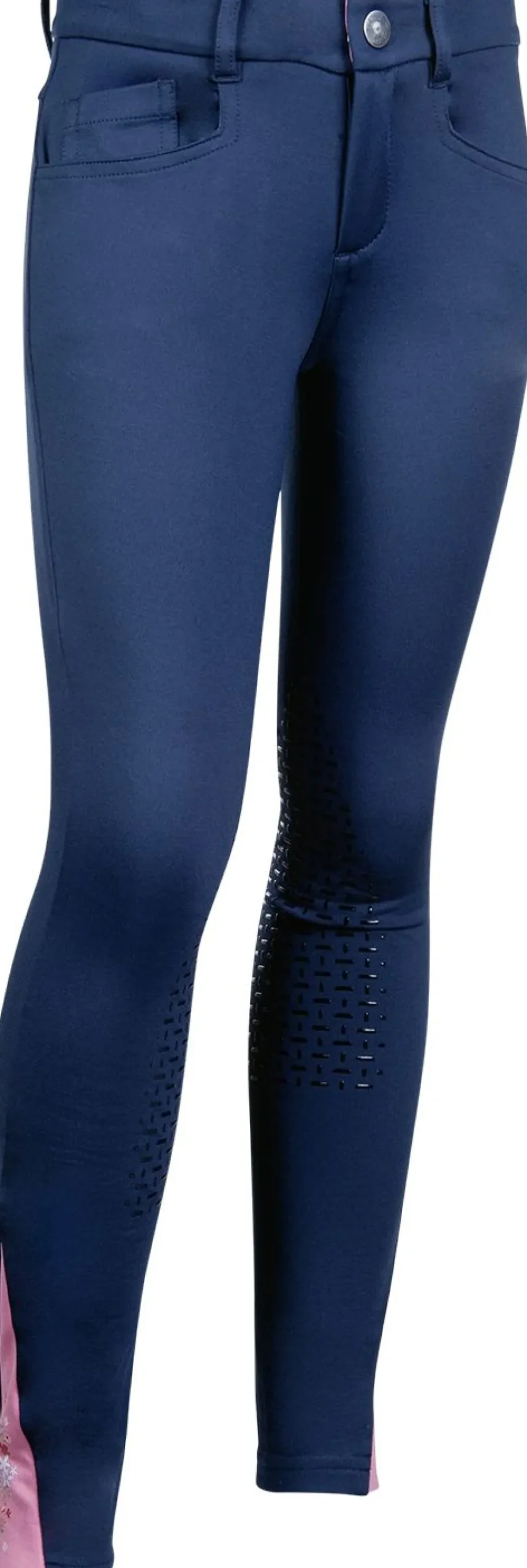 HKM Reithose -Horse Spirit- Silikon-Kniebesatz