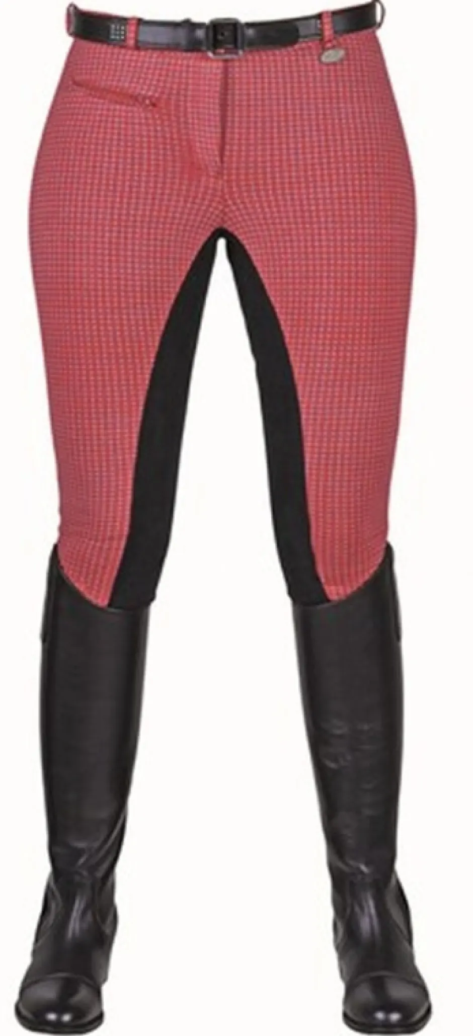 HKM Reithose -Karo- Dreiviertel Besatz