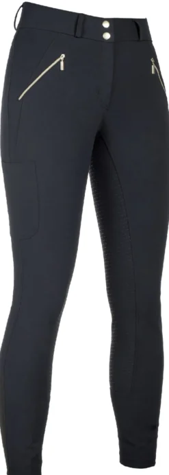 HKM Reithose -Lia High Waist- Silikon-Vollbesatz