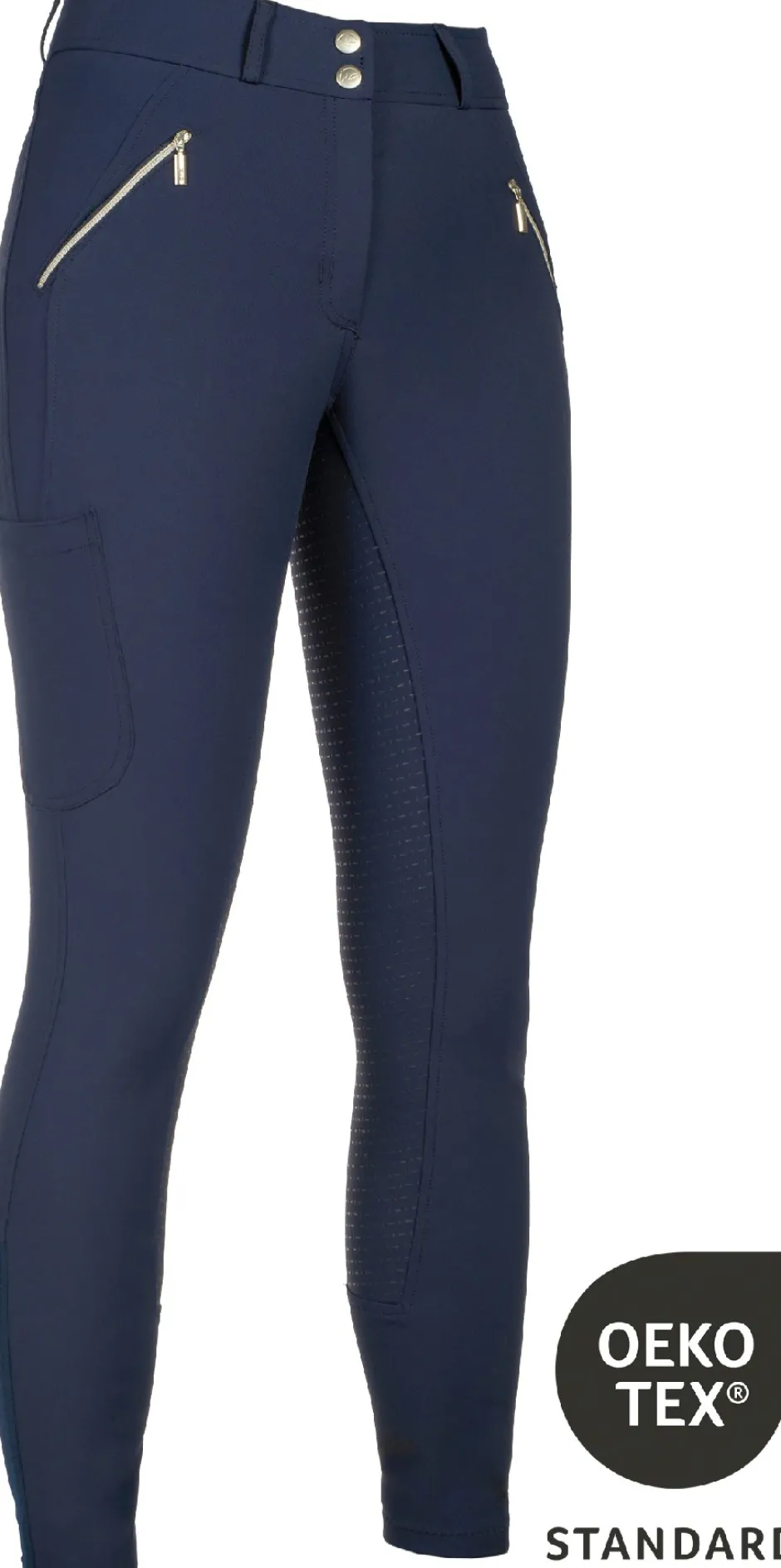 HKM Reithose -Lia High Waist- Silikon-Vollbesatz