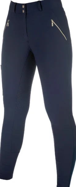 HKM Reithose -Lia High Waist- Silikon-Vollbesatz