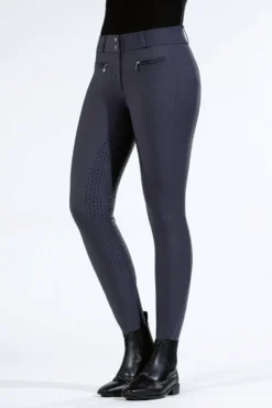HKM Reithose -Liv High Waist- Silikon-Vollbesatz