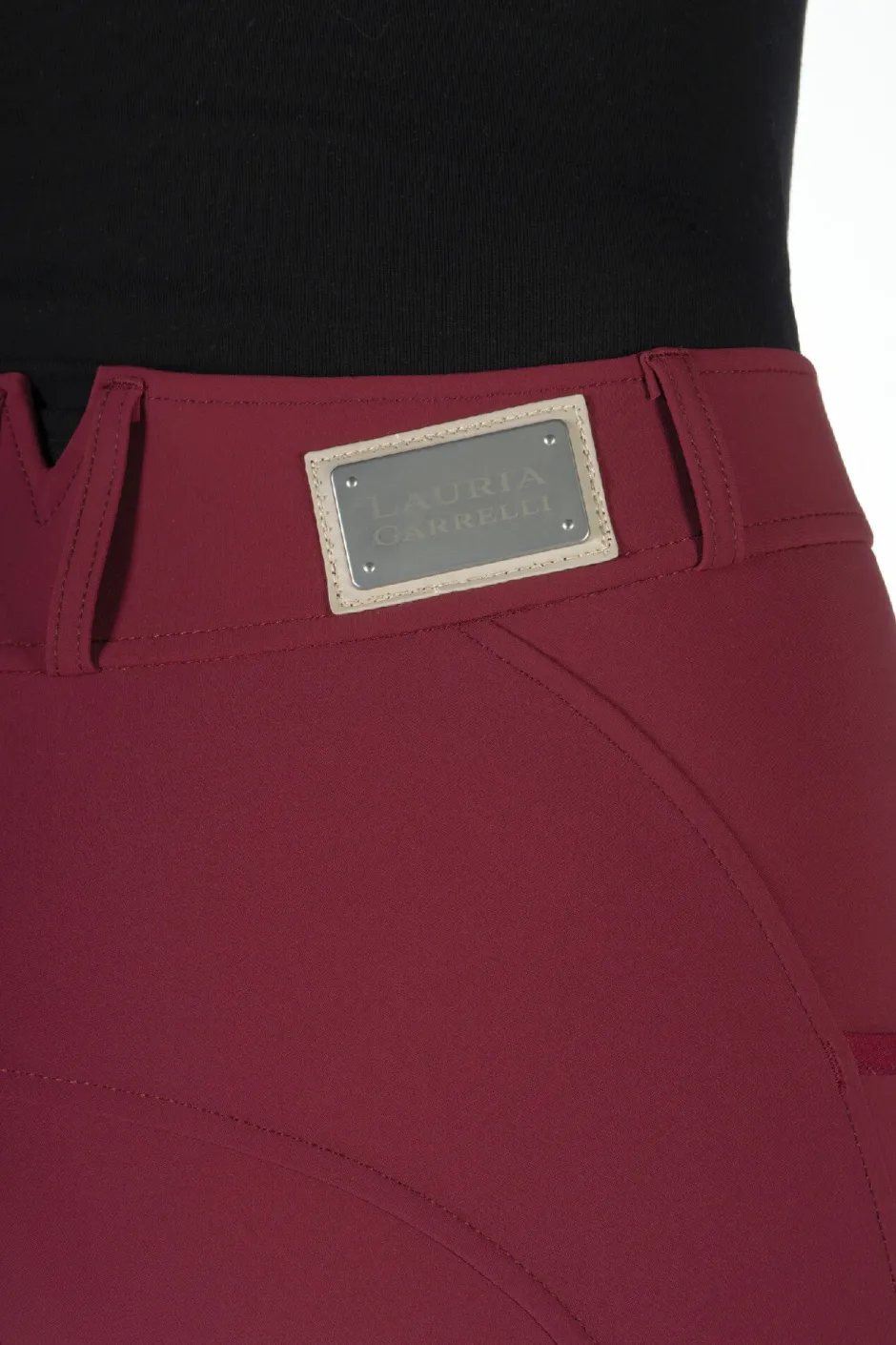 HKM Reithose -Livigno- Silikon-Kniebesatz