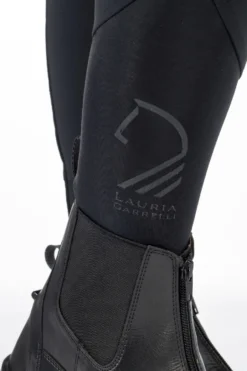HKM Reithose -Livigno- Silikon-Kniebesatz