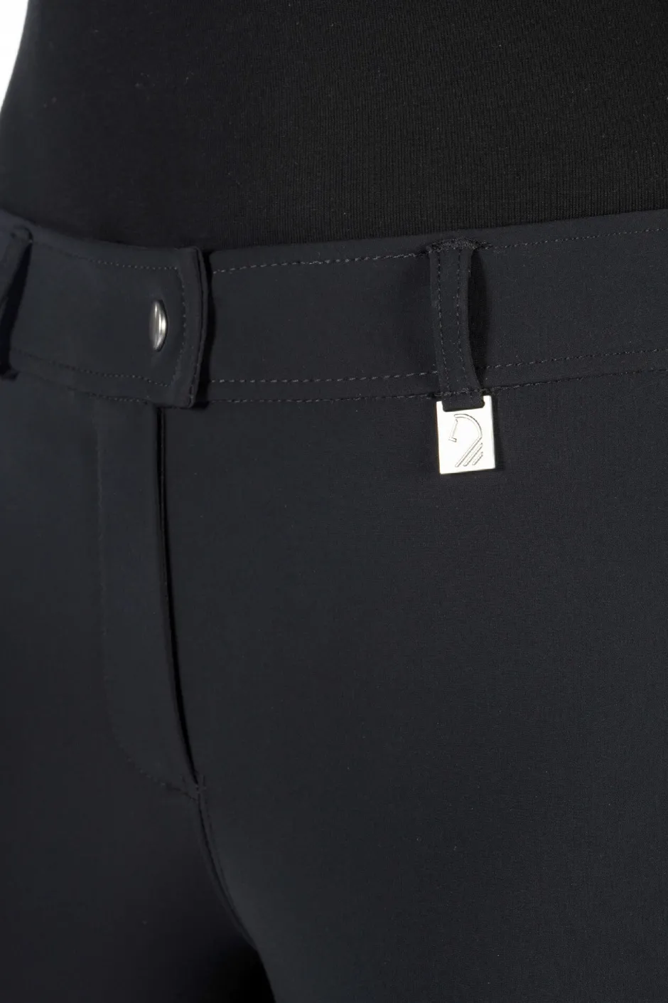 HKM Reithose -Livigno- Silikon-Kniebesatz