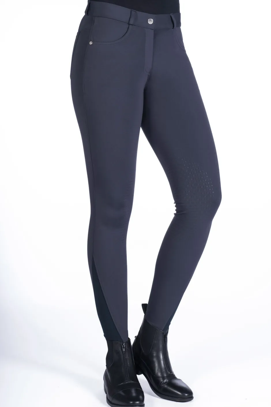 HKM Reithose -Luna- Silikon-Kniebesatz