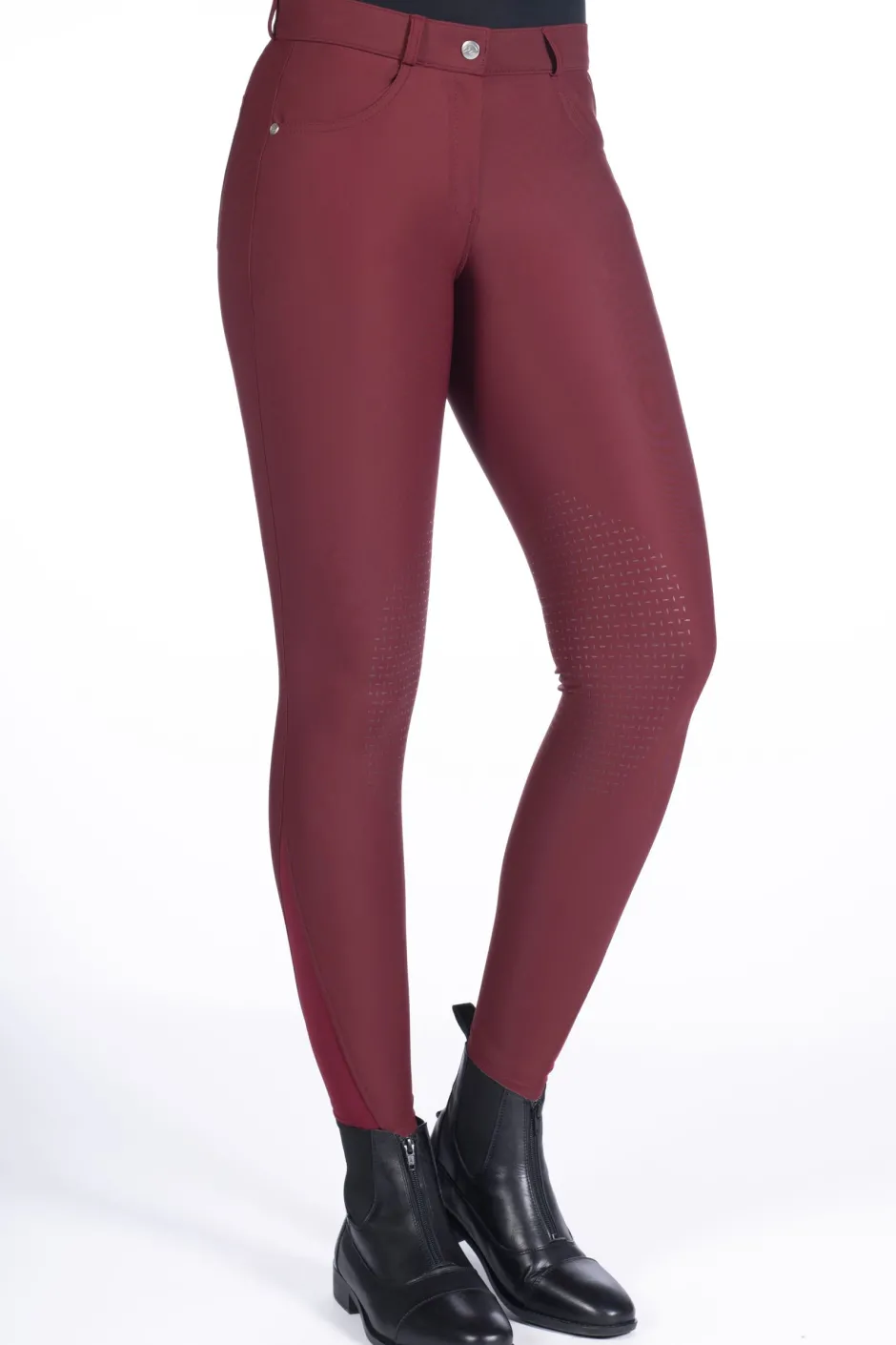 HKM Reithose -Luna- Silikon-Kniebesatz