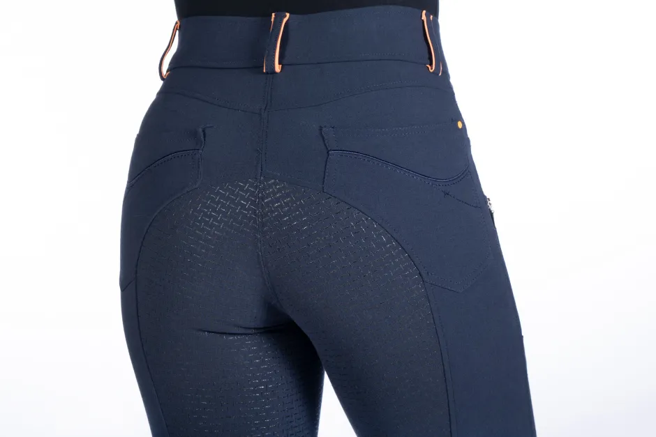 HKM Reithose -Lyon- Silikon-Vollbesatz