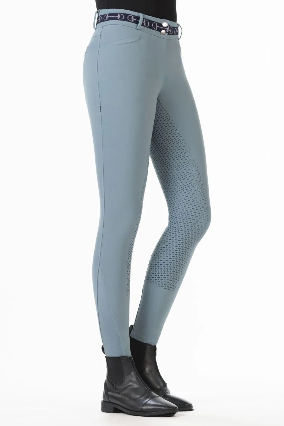 HKM Reithose -Monaco- Style Silikon-Vollbesatz