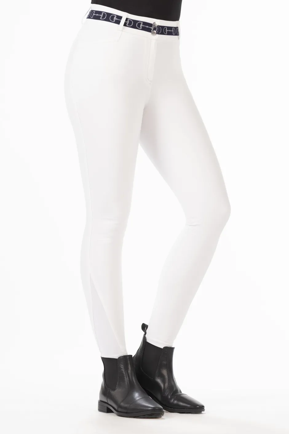 HKM Reithose -Monaco- Style Silikon-Vollbesatz