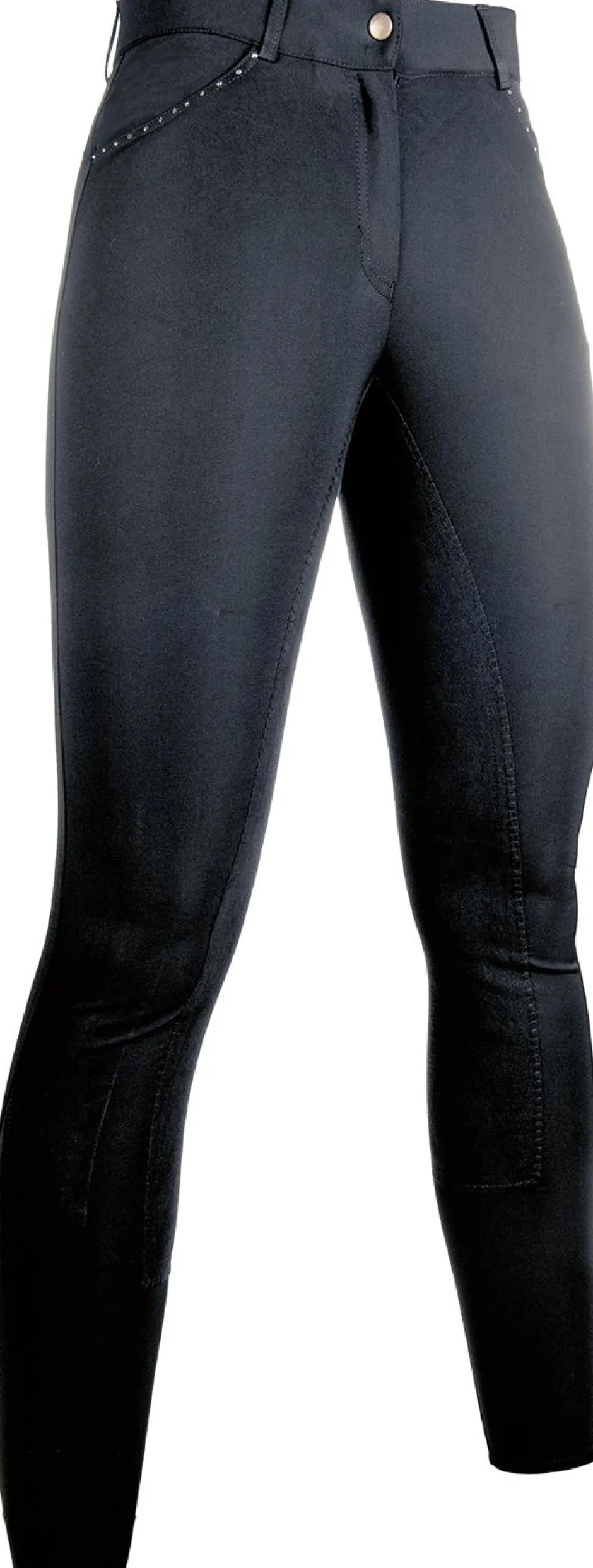 HKM Reithose -Rosegold Glamour- Style Alos-Vollbesatz