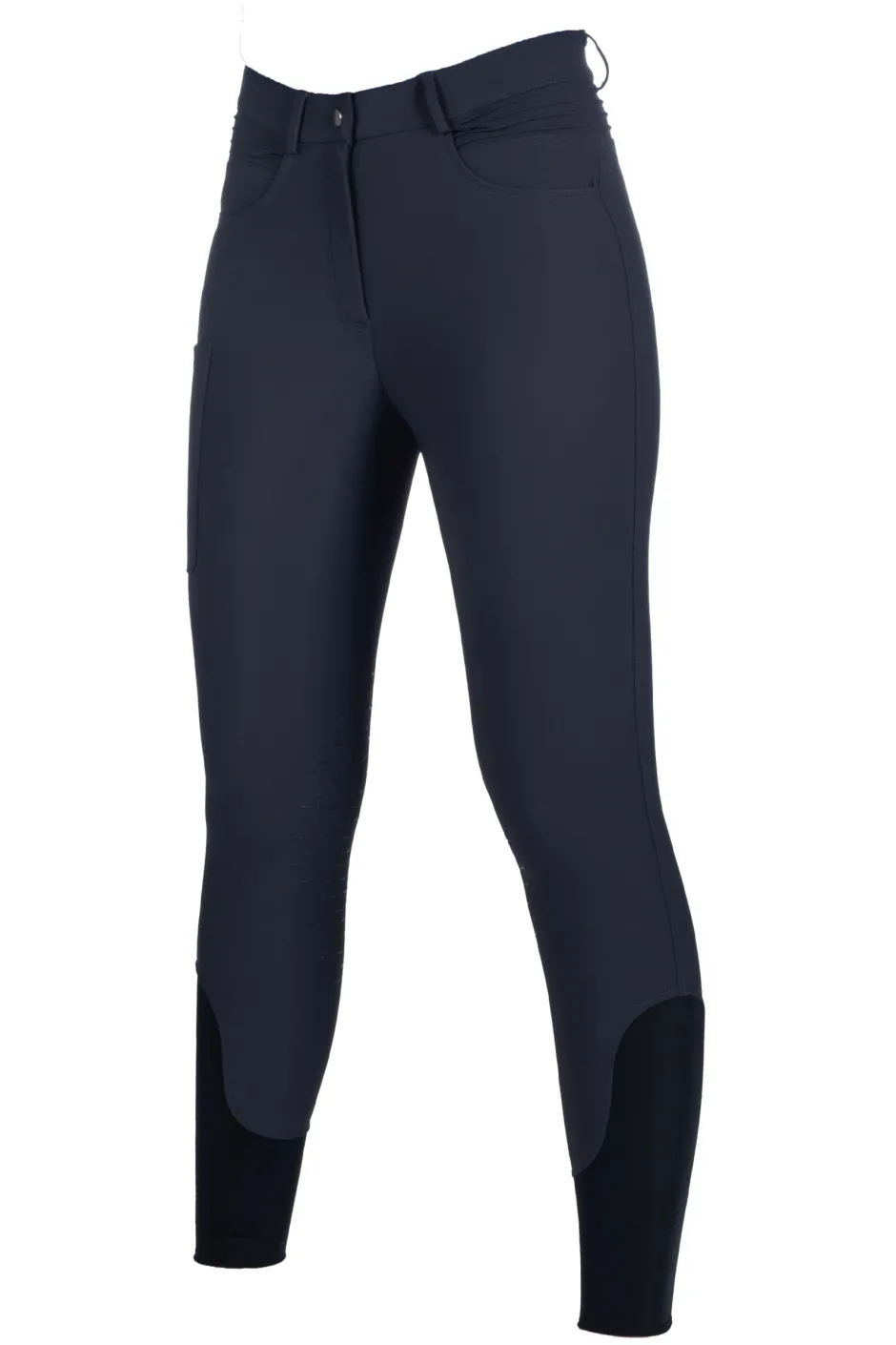 HKM Reithose -Rosewood- Silikon-Kniebesatz