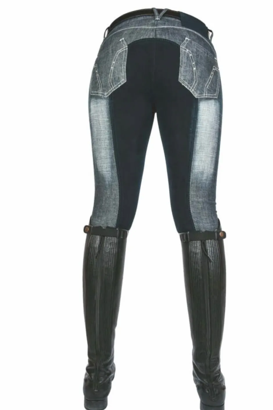 HKM Reithose -Super chic- Dreiviertel Besatz
