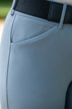 HKM Reithose -Tampa- Silikon-Kniebesatz