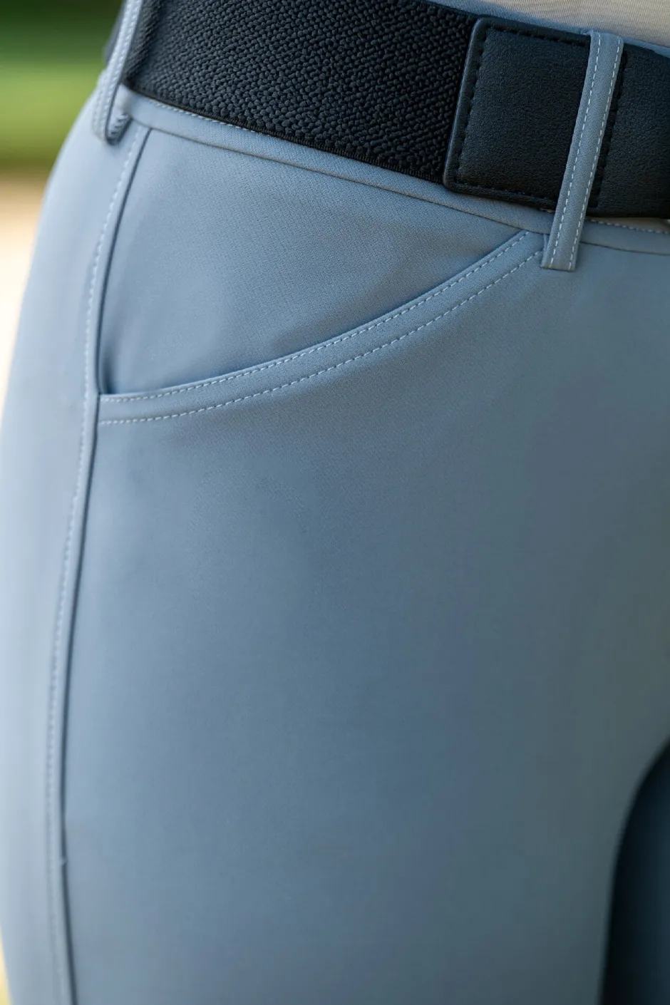 HKM Reithose -Tampa- Silikon-Kniebesatz