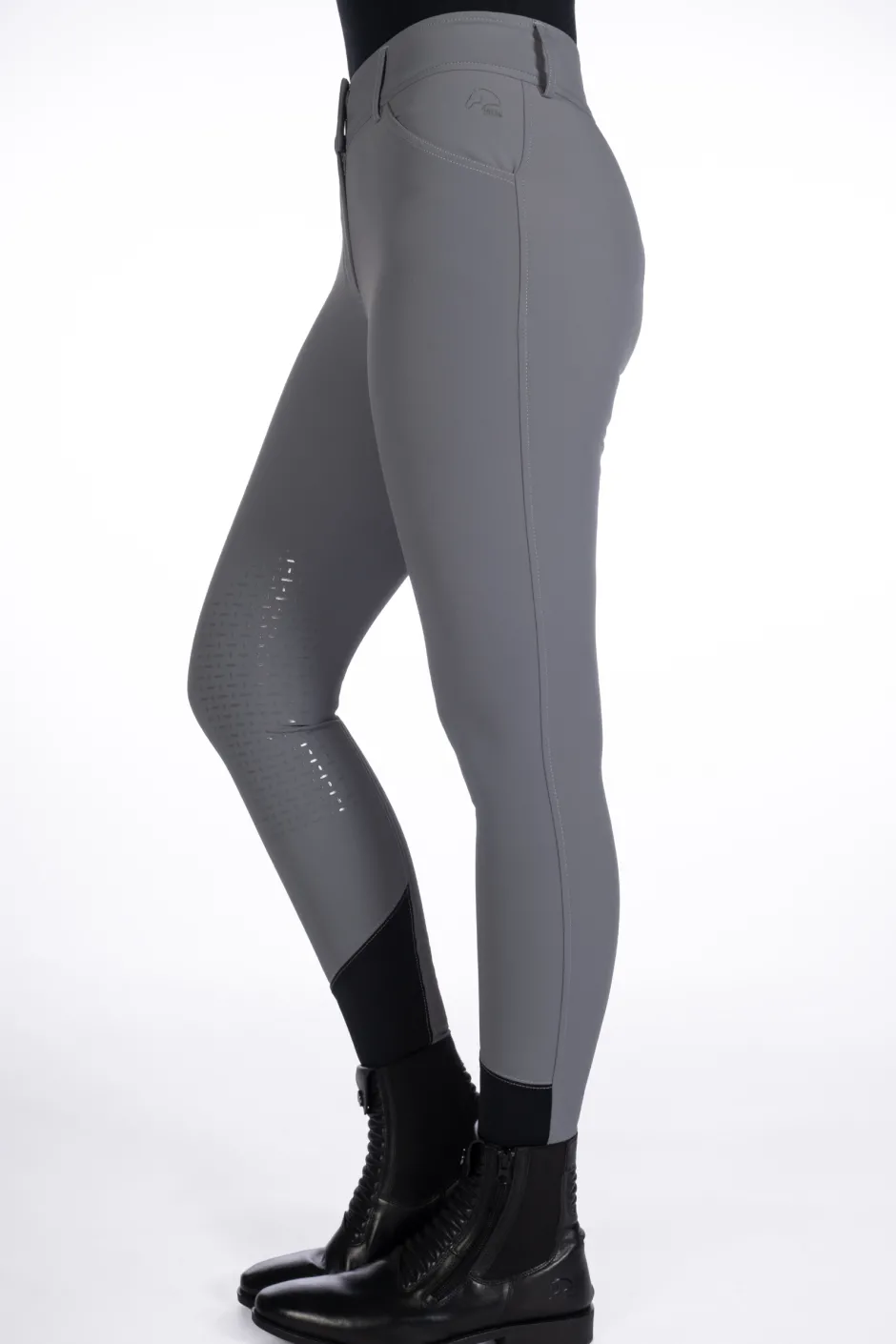 HKM Reithose -Tampa- Silikon-Kniebesatz