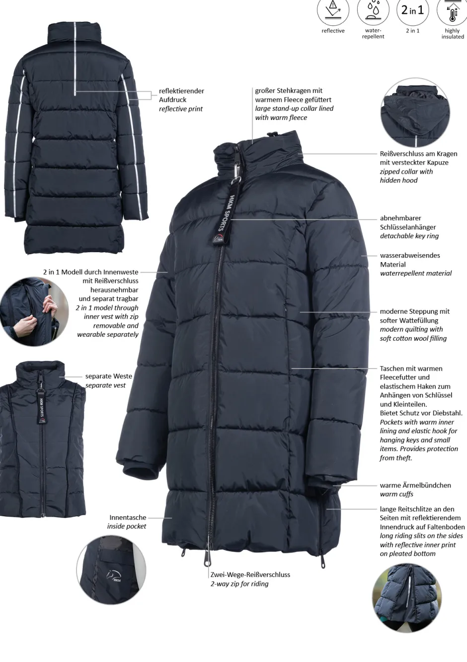 HKM Reitjacke -Dakota-