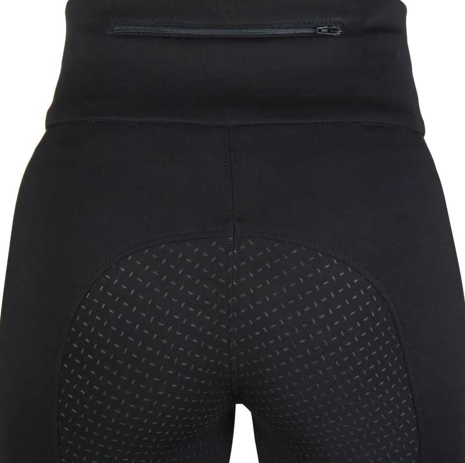HKM Reitleggings -Cosy- Style Silikon-Vollbesatz
