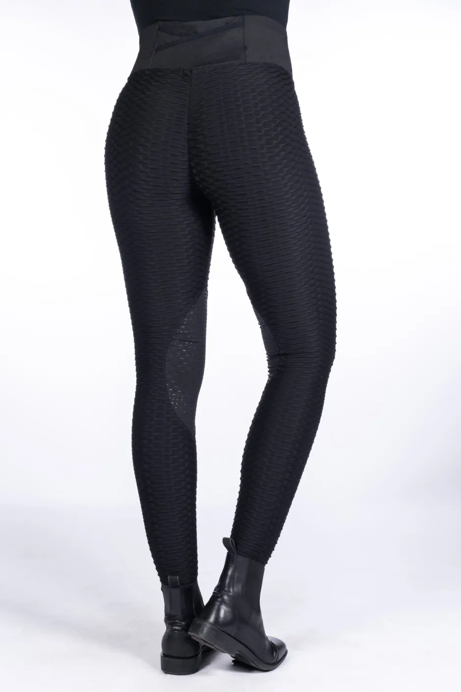 HKM Reitleggings -Edinburgh Shape- Silikon-Kniebesatz