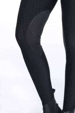 HKM Reitleggings -Edinburgh Shape- Silikon-Kniebesatz