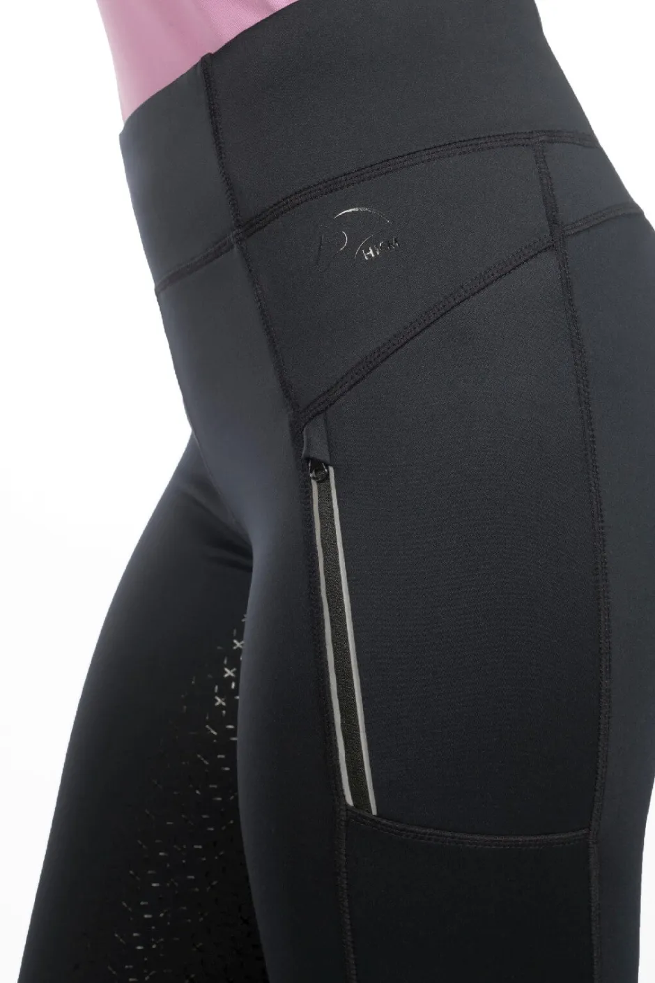 HKM Reitleggings -Harbour Island- Silikon-Vollbesatz