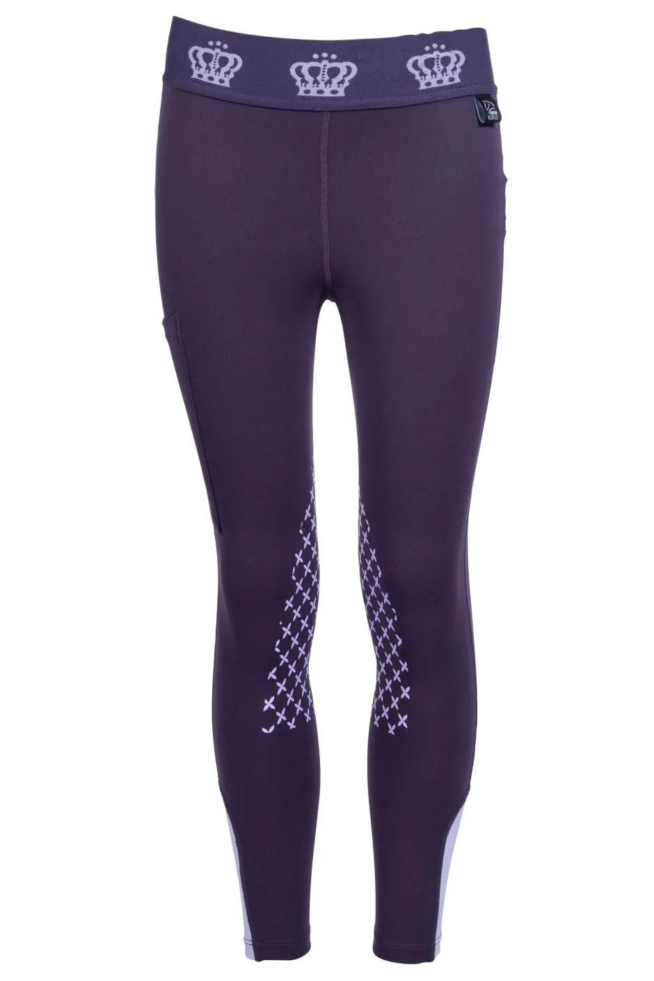 HKM Reitleggings -Lola- Silikon-Kniebesatz