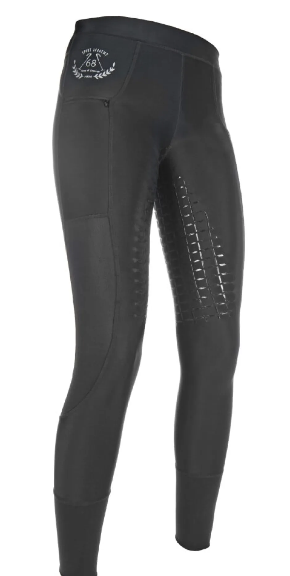 HKM Reitleggings -Mesh- Silikon-Vollbesatz
