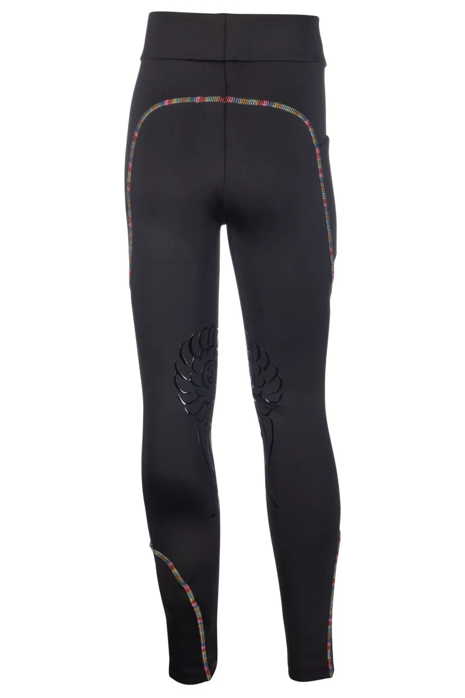 HKM Reitleggings -Polly- Silikon-Kniebesatz