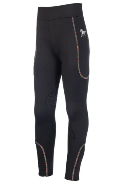 HKM Reitleggings -Polly- Silikon-Kniebesatz