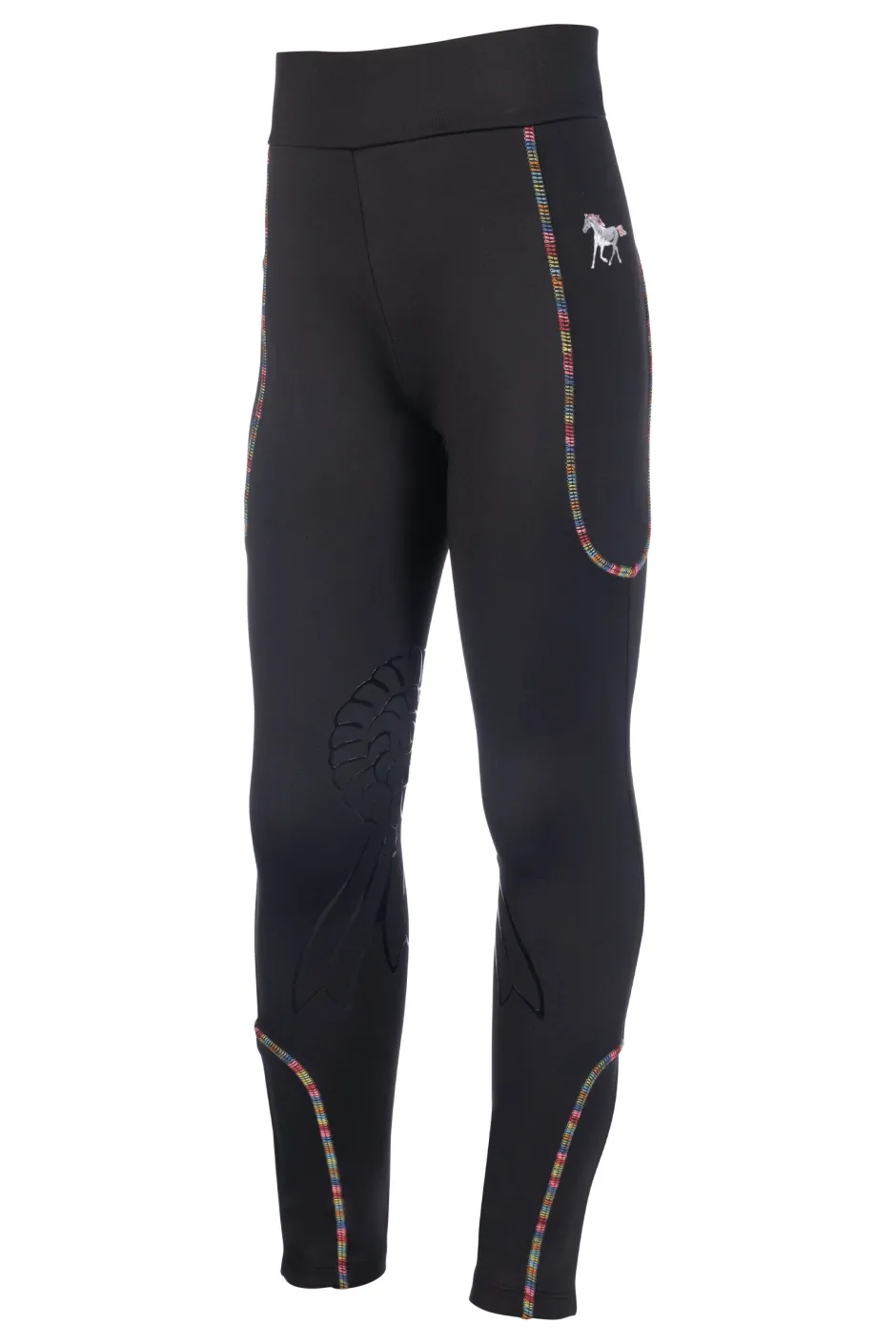 HKM Reitleggings -Polly- Silikon-Kniebesatz