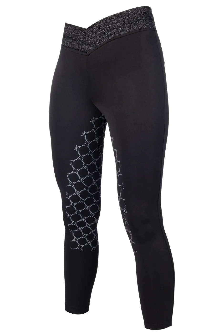 HKM Reitleggings -Ruby- Silikon-Vollbesatz