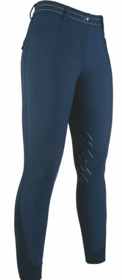 HKM Softshell Reithose -Elegance-Style Silikon-Kniebesatz