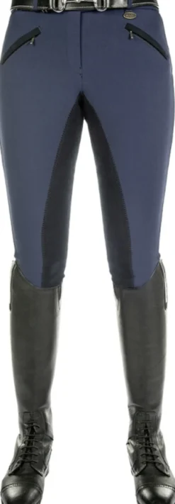HKM Softshell-Reithose -Karthingo Easy- Dreiviertel Alos Besatz