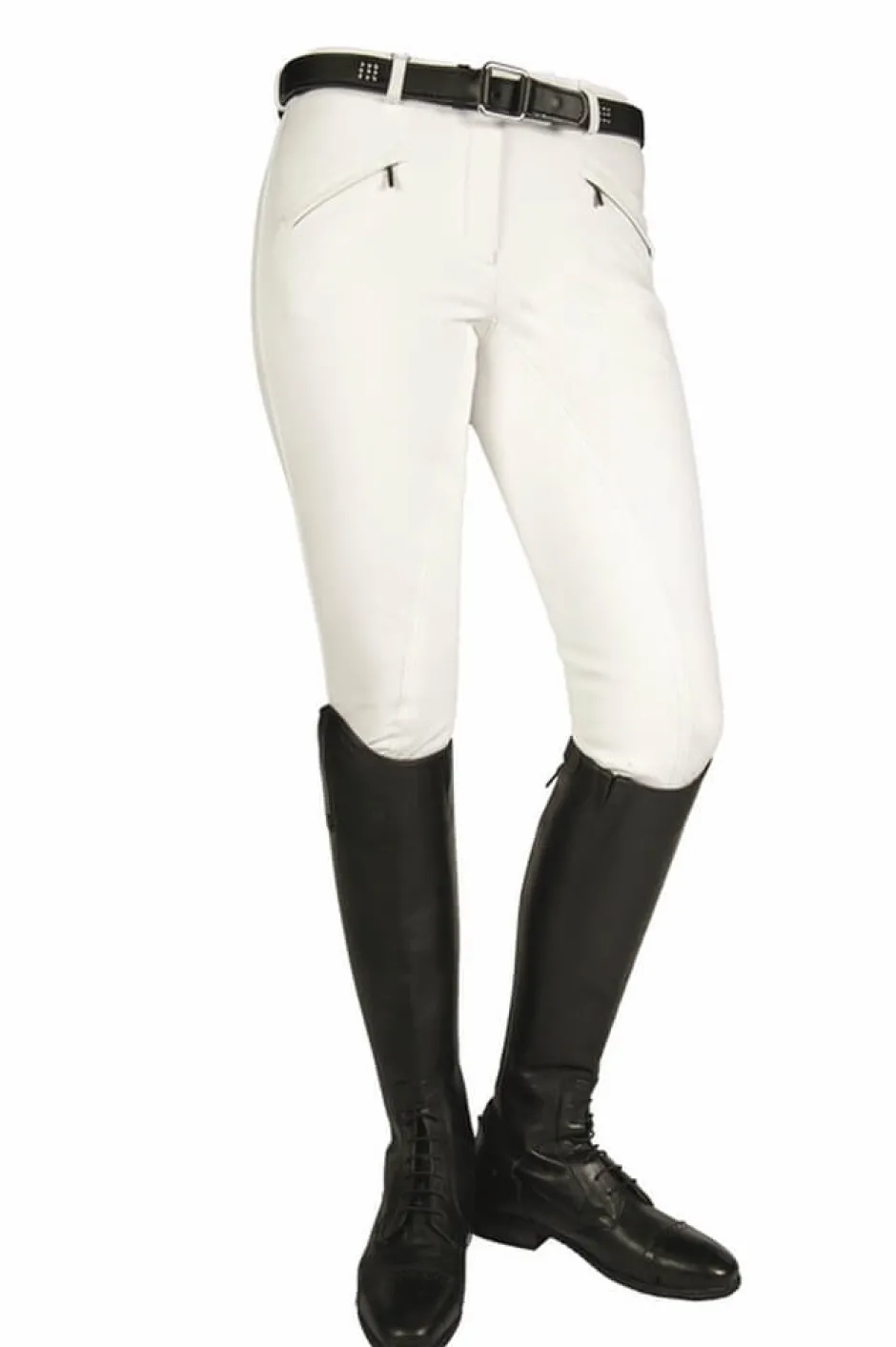 HKM Softshell-Reithose -Karthingo New- Dreiviertel Alos Besatz