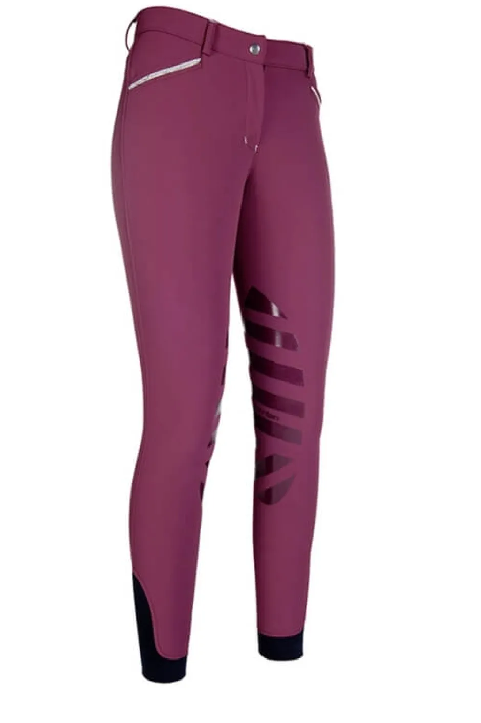HKM Softshell-Reithose -Norway- mit Silikon-Kniebesatz