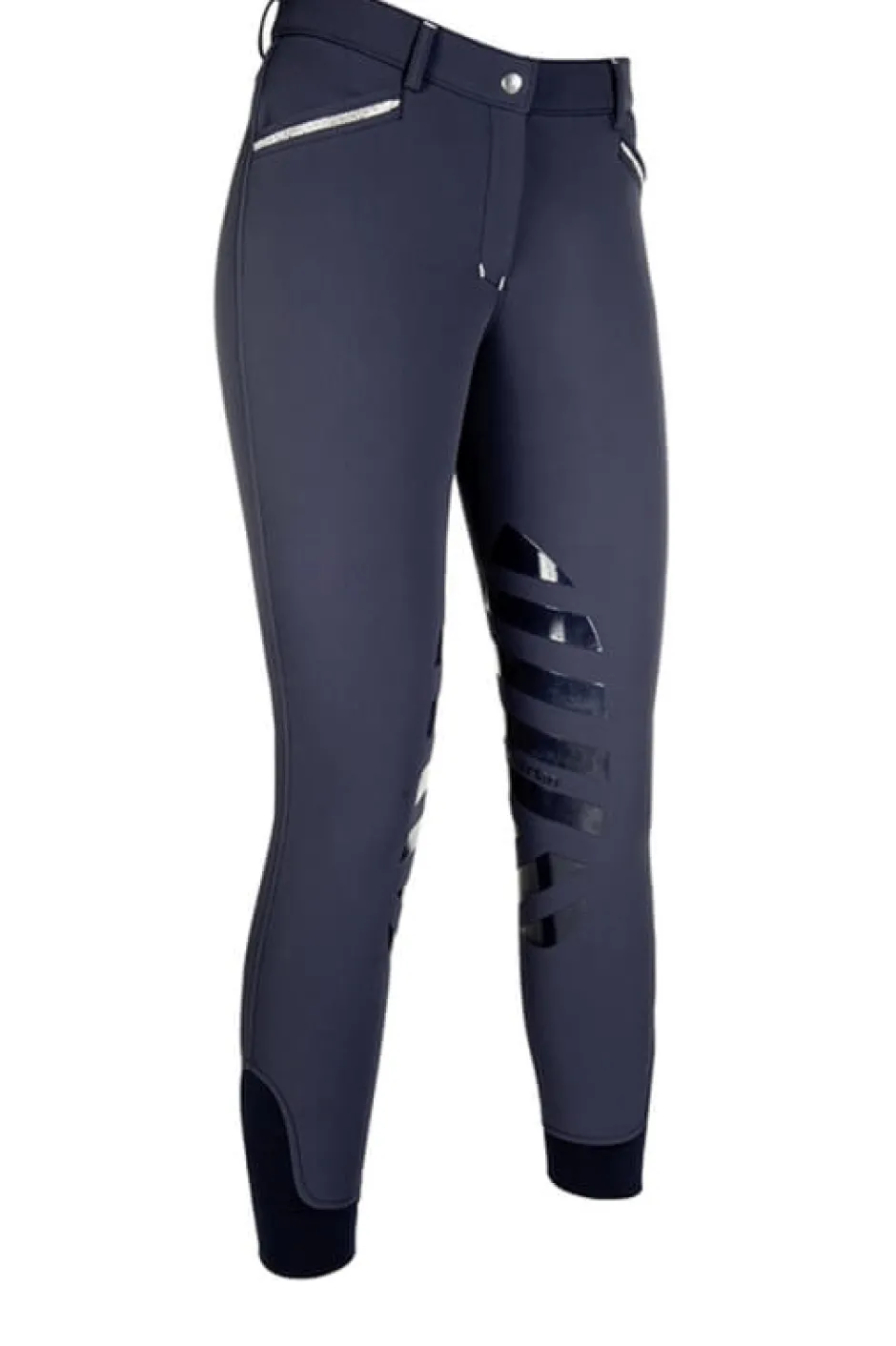 HKM Softshell-Reithose -Norway- mit Silikon-Kniebesatz