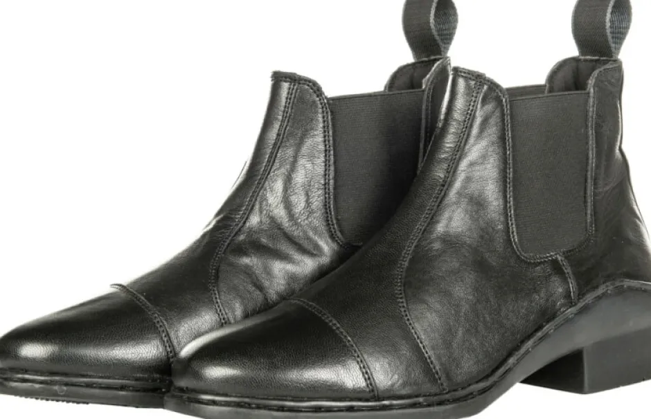 HKM Stiefeletten -Softy light- mit Elastikeinsatz, Schuhgrösse 36, schwarz