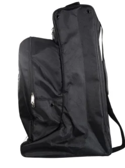 HKM Stiefeltasche mit Helmfach, schwarz