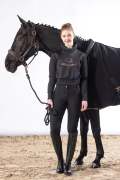 HKM Strick -Rosegold Glamour- Style mit Panikhaken