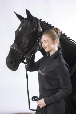HKM Strick -Rosegold Glamour- Style mit Panikhaken