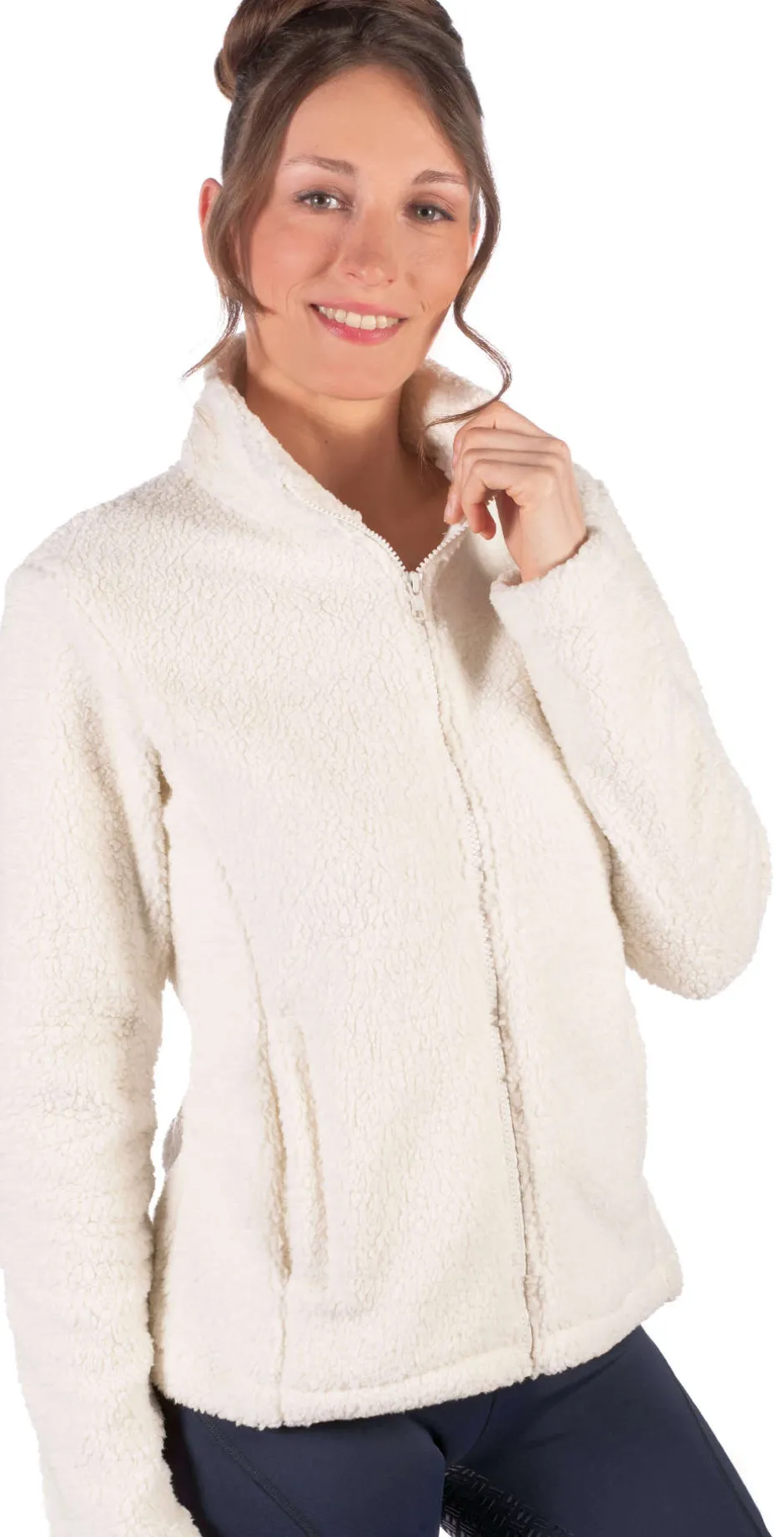 HKM Teddyjacke -Cloud-