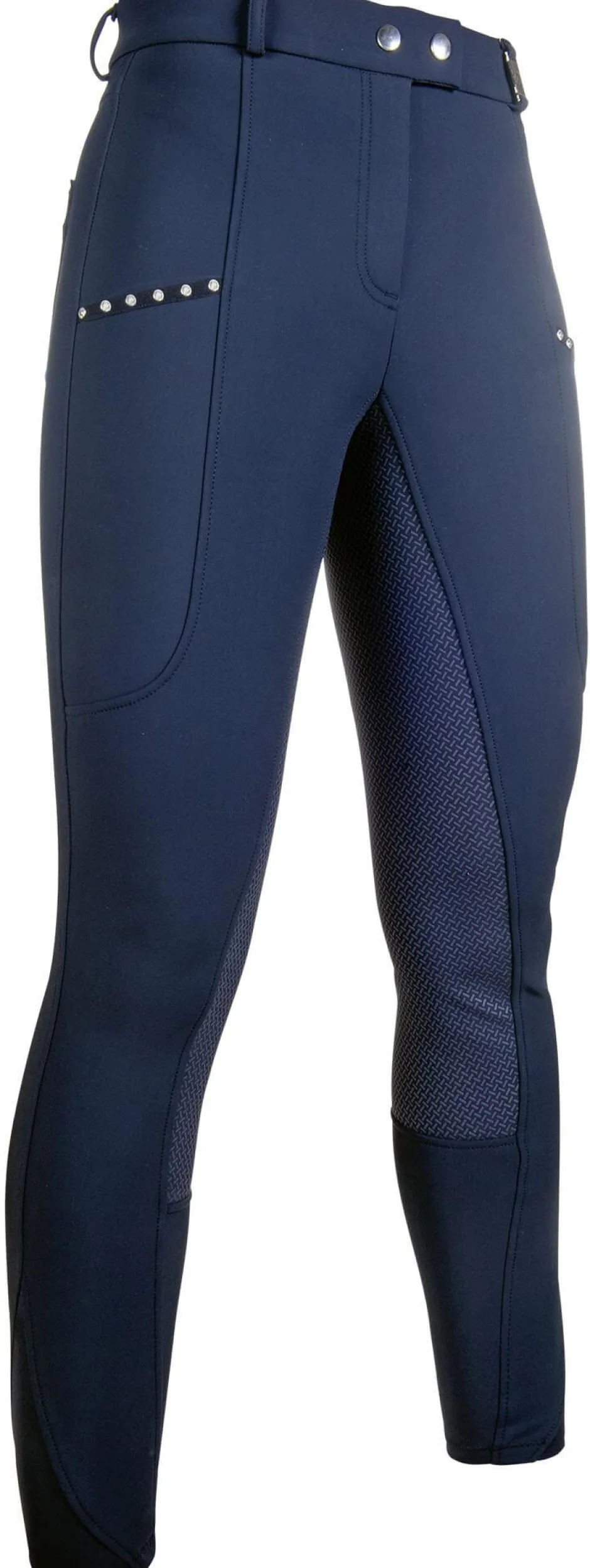 HKM Winter Reithose -Monaco- Silikon-Vollbesatz