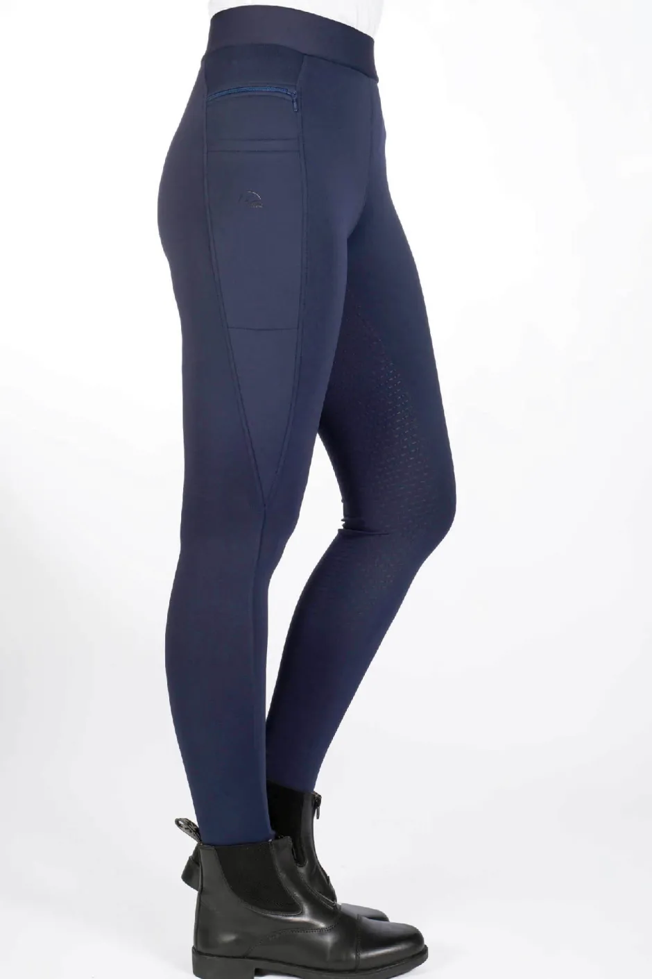 HKM Winter-Reitleggings -Maja- Silikon-Vollbesatz