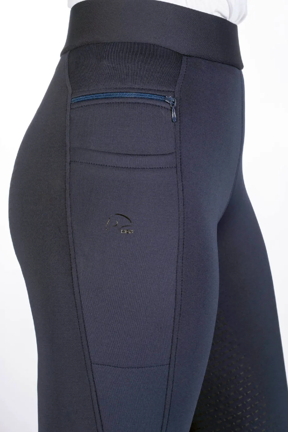 HKM Winter-Reitleggings -Maja- Silikon-Vollbesatz
