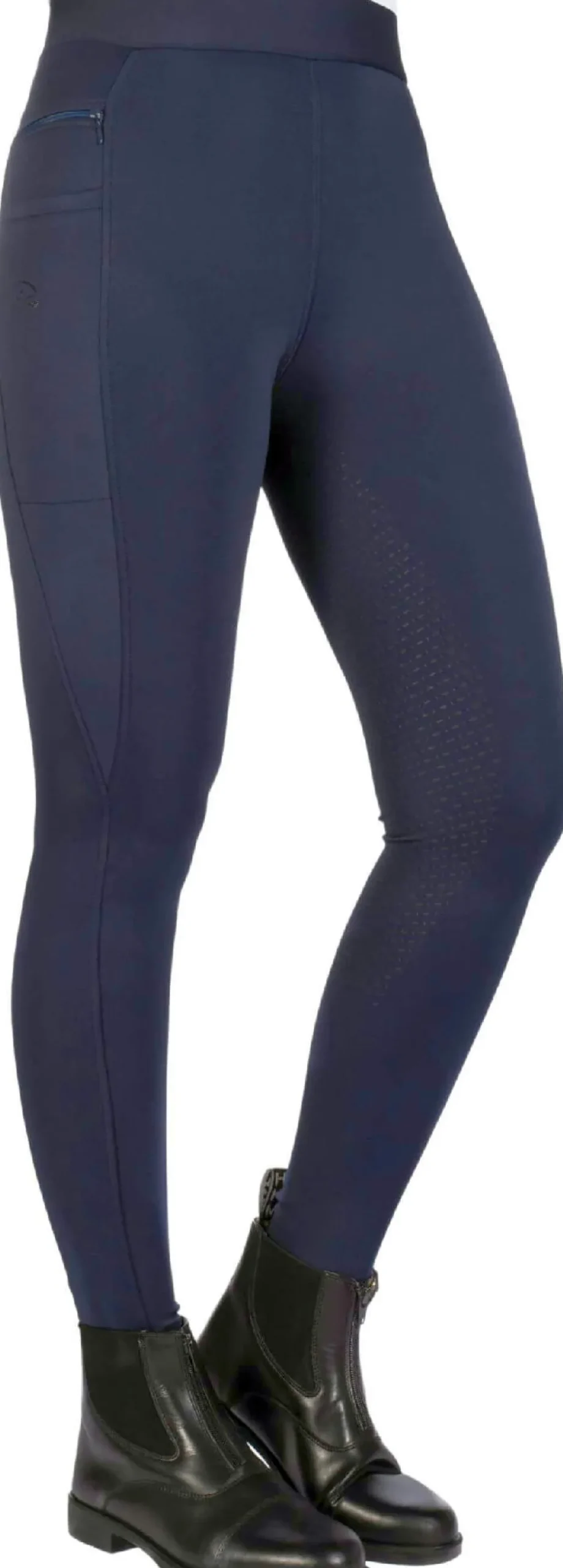 HKM Winter-Reitleggings -Maja- Silikon-Vollbesatz