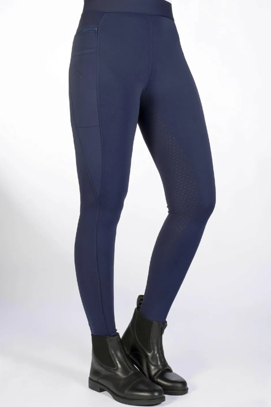 HKM Winter-Reitleggings -Maja- Silikon-Vollbesatz