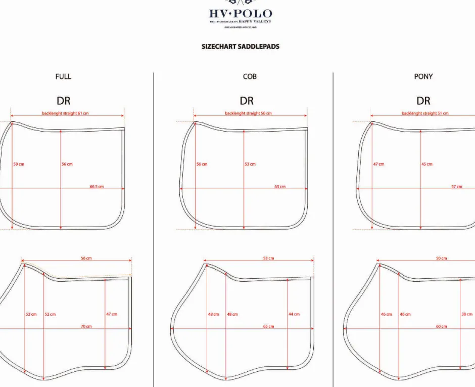 HV POLO Schabracke HVPClassic Dressur