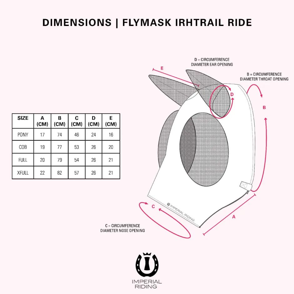 IMPERIAL RIDING Fliegenmaske IRHTrail ride
