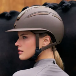 IMPERIAL RIDING Reithelm IRHOlania Deluxe big visor