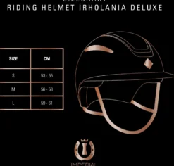 IMPERIAL RIDING Reithelm IRHOlania Deluxe big visor